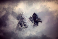 Split Second Gimpse of the Tetons - horz color